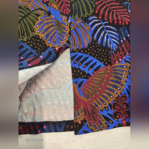 NWT FARM RIO SZ M. Multicolor Patterned Women's Dress - Picture 9 of 15